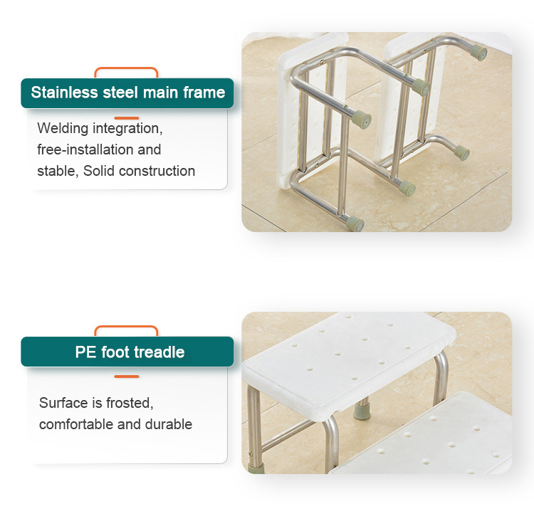 Cheap And Strong Aluminum Alloy Foot Step Stool 2 Step