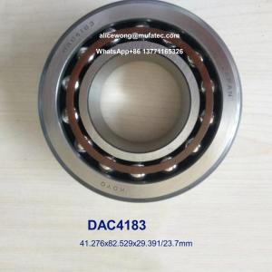 Quality DAC4183 automotive differential bearings double row angular contact ball bearings 41.276x82.529x29.391/23.7mm wholesale