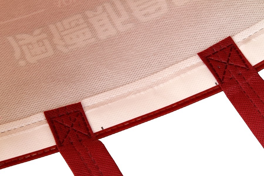 Factory Customized Cheap Non Woven Shopping sewing Bags With client's Logo
