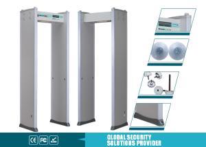 Quality 18 Zones metal scanner detector IP55 walk through scanner Anti Interference wholesale