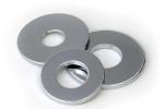 8.8 Grade Heavy Duty Flat Metal Washers High Strength Plain White Color