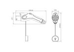 Waterproof IP55 EV Charger Connectors , GB/T20234 EV Charging Gun