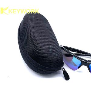 Quality Oxford Cloth Sports Sunglasses EVA Eyewear Case Perfect For Curved Frames wholesale