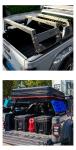 Black Powder Coated Carbon Steel Max Modular Bed Racks for Toyota Pick Up