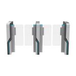 900mm Supermarket Swing Turnstile Gate Access Control Systems