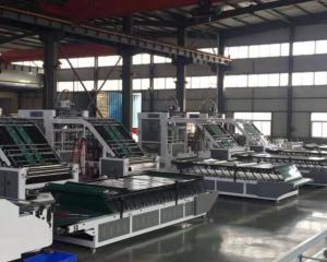Quality Carton Box Auto Flute Laminator , High Speed Lamination Machine wholesale