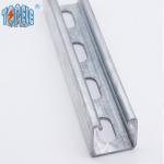 Perforated Galvanized Steel 41x41 Unistrut Slotted Channel