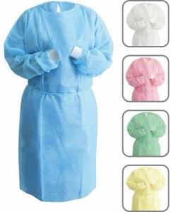 Quality Spunlace Surgical Gowns Disposable Hospital Gowns Soft Non Woven Material wholesale