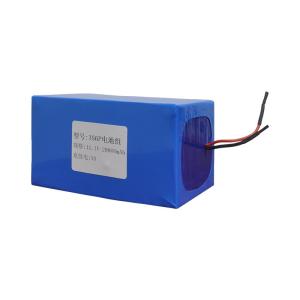 Quality NMC 28800mAh 12V 18650 Battery Pack Shrinked PVC UN38.3 wholesale