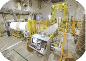 Quality Customized Fabric Roll Handling Equipment Semi Automatic High Efficiency wholesale
