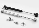 Extended Length 270mm Furniture Cabinet Gas Spring / Lift Support Bar with End