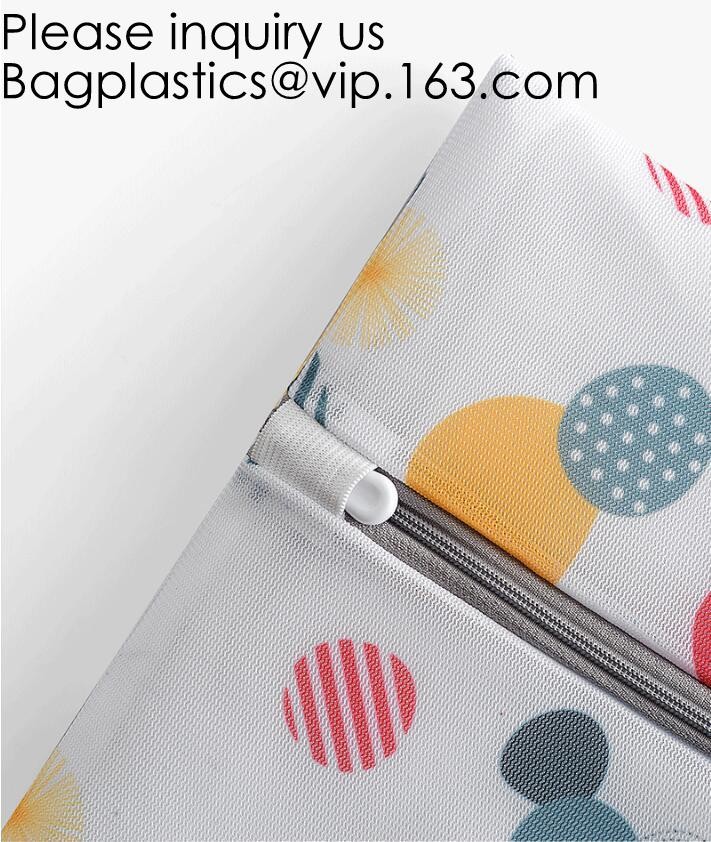 Travel Lingerie Wash Laundry Mesh Bags In Bulk,Mesh Drawstring Laundry Bag,Jumbo Foldable Zipper Mesh Wash Laundry Bag