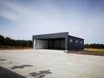 Long Lasting Iron Steel Structure Hangar Buildings Fire Resistant
