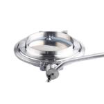 Equal Stainless Steel 304 Sanitary Powder Valve Butterfly Valve