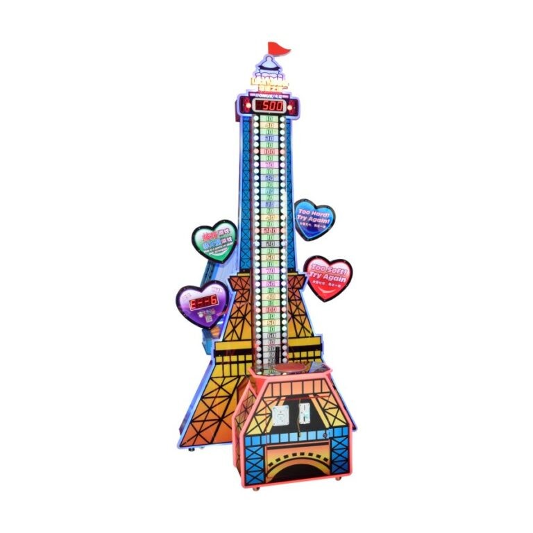 Eiffel Tower Indoor Ticket Redemption Game Machine For Game Center