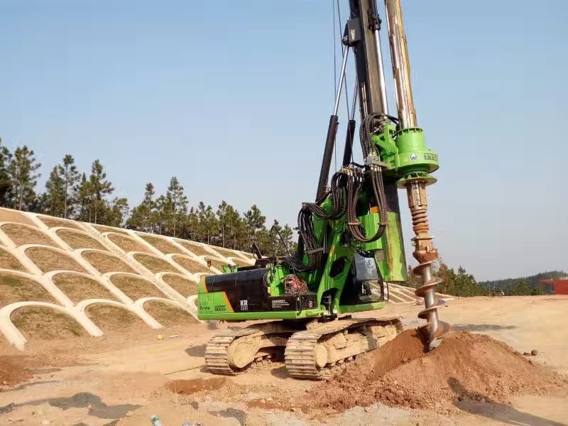 120rpm Used Piling Drilling Rig Equipment 50m Depth 6.5m*2.5m*2.8m 1.5m Diameter