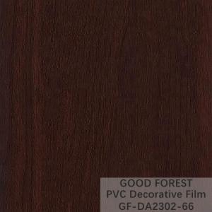 Quality Wooden Grain Dark Wood Film Decorative 0.25mm - 0.60mm Thickness wholesale
