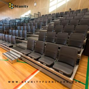 Quality STUNITY Water Resistant Retractable Fixed Stadium Seating wholesale
