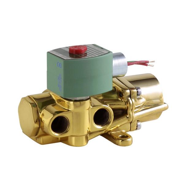 Painted Steel 4 Way Asco Electric Solenoid Valve 8344G074 344 Poppet Solenoid