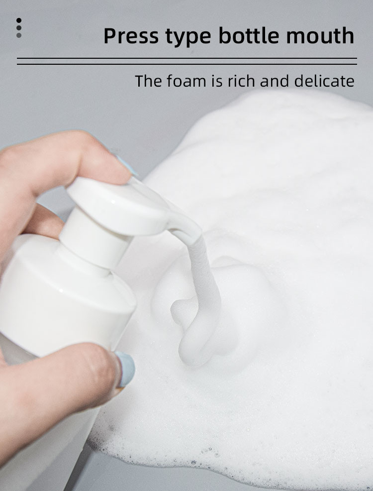 Custom Mousse Dispenser Pump Bottle Hand Wash Foam Bottle 300ml
