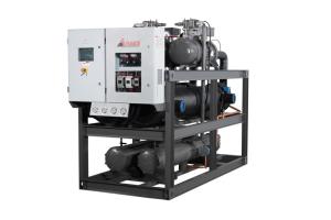Quality Low Noise Water Cooled Screw Chiller 400 Ton Water Cooled Industrial Chiller wholesale