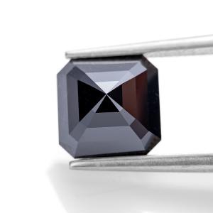 Quality Black Emerald Cut Moissanite Loose Stone Diamond 2 Carat wholesale