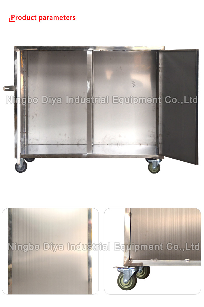 Stainless Steel Mobile Lean Trolley Box For Working Container