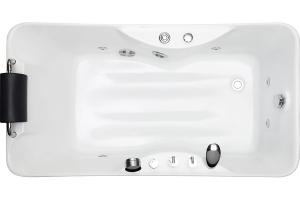 Quality ISO9001 Acrylic Massage Bathtub Whirlpool M1581 1500×800×550mm wholesale