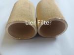 Reusable 10-15 Micron Sintered Bronze Metal Filter Rating 99.99%