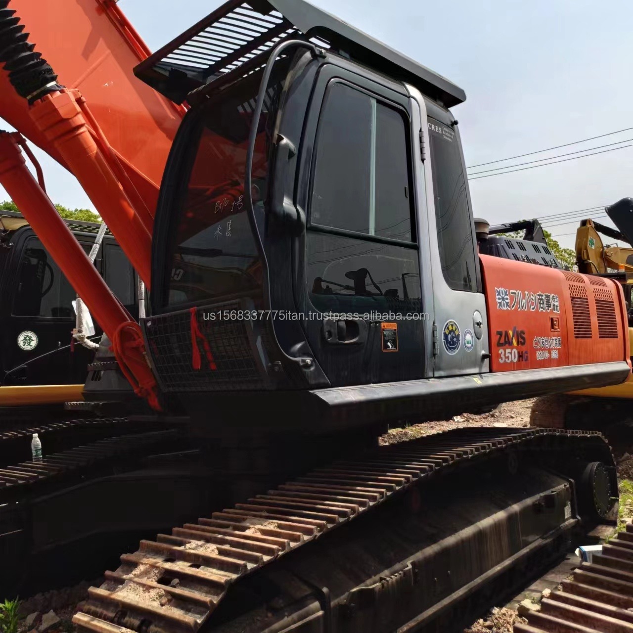 Japan Original Hitachi ZX350 Excavator 184 kw Power and Great Performance from 2016
