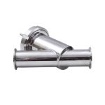 GB Standard Stainless Steel Sanitary Y Type Filter for Filtration and Easy
