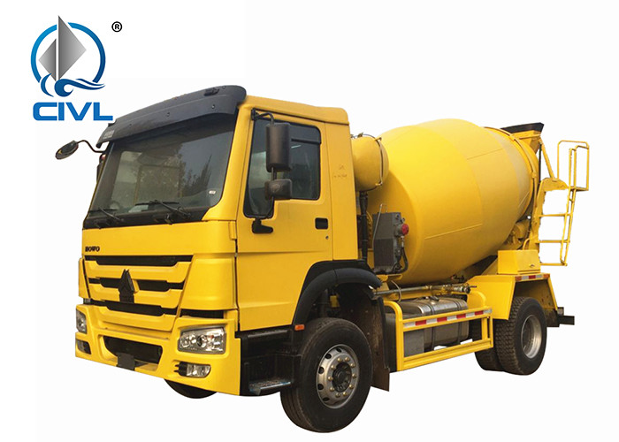 3800mm Wheelbase 6m3 130hp Concrete Mixing Equipment