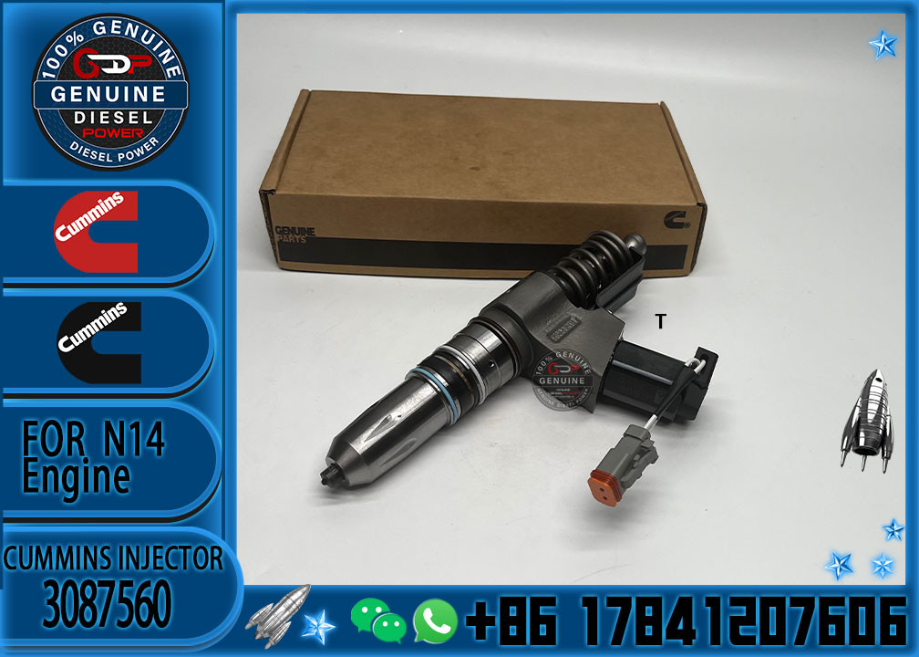 N14 Series Engine Common Rail Fuel Injector 4307516 3411691 3087560 3411765 for Cummins