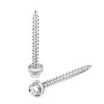Plain Finish Hex Head Taiwan Chipboard Screw SUS304 Stainless Steel ISO Standard