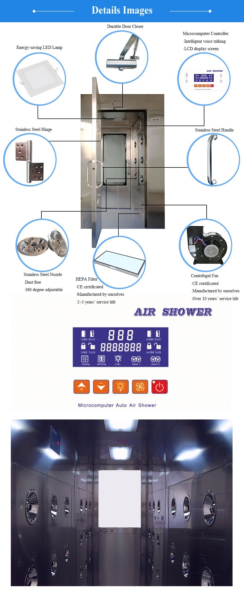 Industrial-Grade Air Showers for High-Clean Environments
