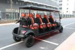 72V Lithium Battery 8 Seat Luxury Battery Powered Electric Golf Cart Buggy CE