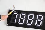 Reflective Oil Price Display Board Gas Price Signs Without Electricity