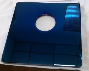 Quality Blue Color PVD Coating on metal parts, brass alloy PVD blue coating service wholesale