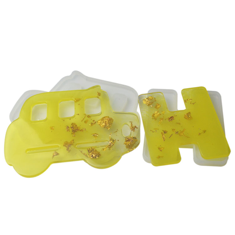Silicone Molds For Mobile Holder 9pcs Colorful Cartoon Pattern Resin Moulds Epoxy Jewelry