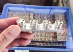 Zn Plating CNC Machined Aluminum Parts , Cnc Spare Parts Dental Equipment Use