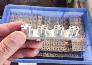 Quality Zn Plating CNC Machined Aluminum Parts , Cnc Spare Parts Dental Equipment Use wholesale