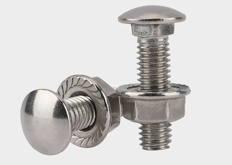 Stainless Steel Mushroom Round Head Square Neck Bolts DIN 603 Carriage Bolt