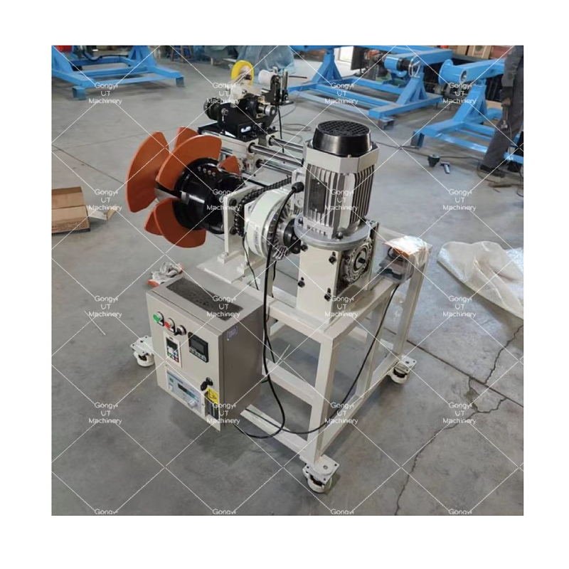 UT Machinery 630 bobbin Wire cable coiling machines with Coil outside diameter 320mm
