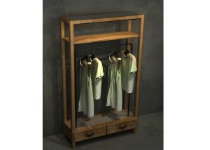Quality Multifunction Wooden Shelving Units , Commercial Wall Mounted Display Shelves wholesale