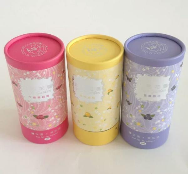 Customized Printingpaper tube box Cardboard Packaging Boxes Round Paper Tube