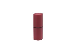Quality SGS Plum Aluminum Rubber Painting Rhombus Shape Lip Balm Containers wholesale