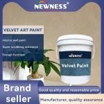 EINECS No. 201-177-9 Good Flexibility Glitter Gel WaterProof Wall Paint for