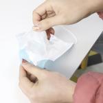 17.5 * 9.5CM 3 Ply Earloop Mask Ce Certified Face Mask Easy Breath OEM Packing
