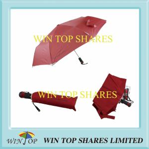 Quality LED Torch Light Flash Full Auto Foldable Umbrella(WTL121) wholesale