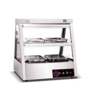 Quality Hot Food Cases Restaurant Cooking Equipment Food Warmer Display Cabinet wholesale
